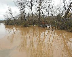 Πλημμυρικά φαινόμενα στον Λουδία και άλλες περιοχές της Περιφερειακής Ενότητας Πέλλας